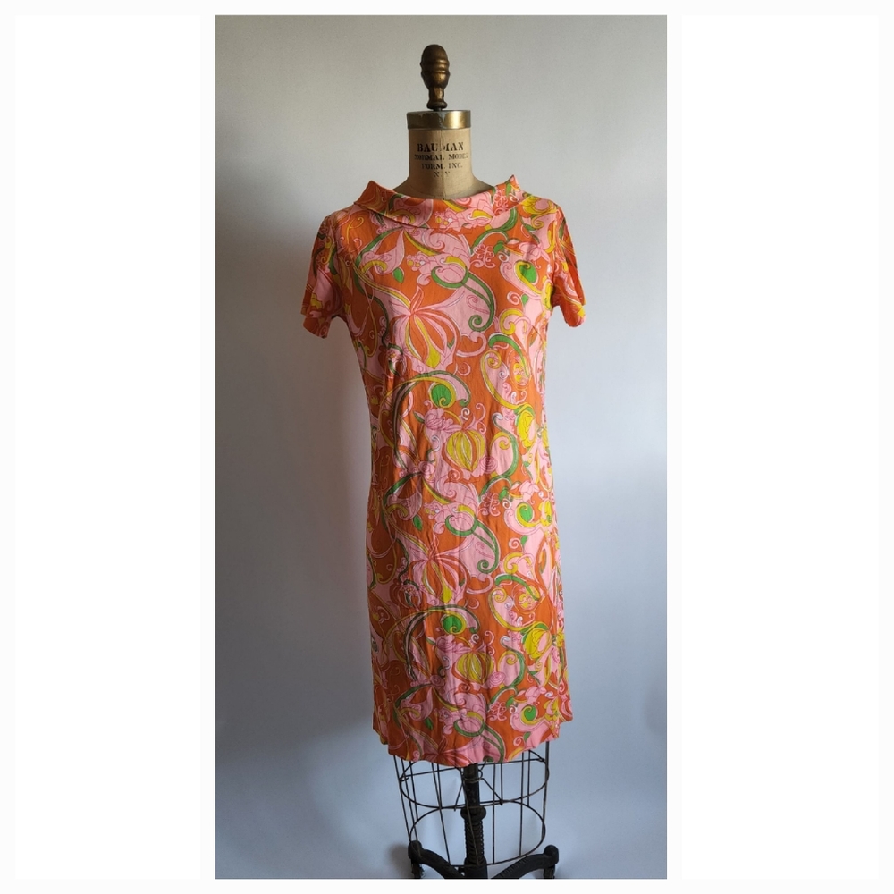 Psychedelic Retro Style Dress